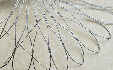 不銹鋼卡扣繩網